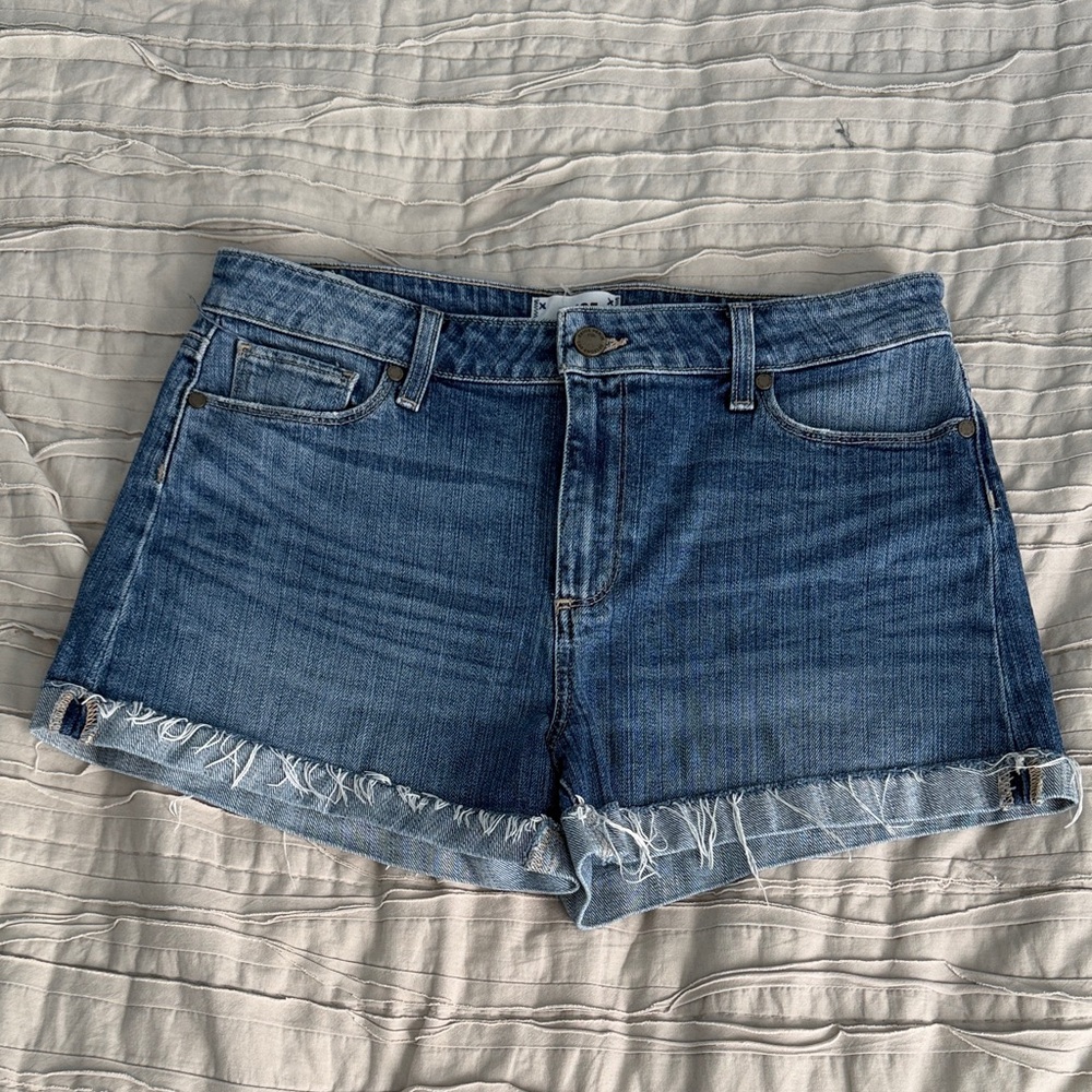 PAIGE Classic Blue Jean Shorts 30